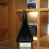 Birkin 25 Swift Black RGHW