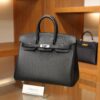 Birkin 25 Swift Black PHW