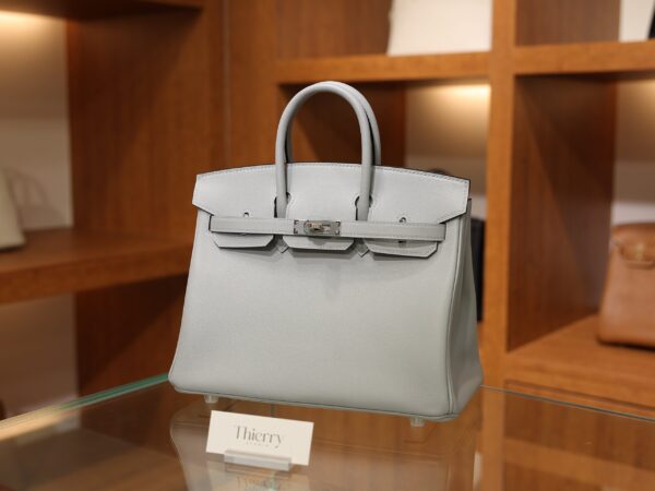Birkin 25 Swift Bleu Glacier PHW
