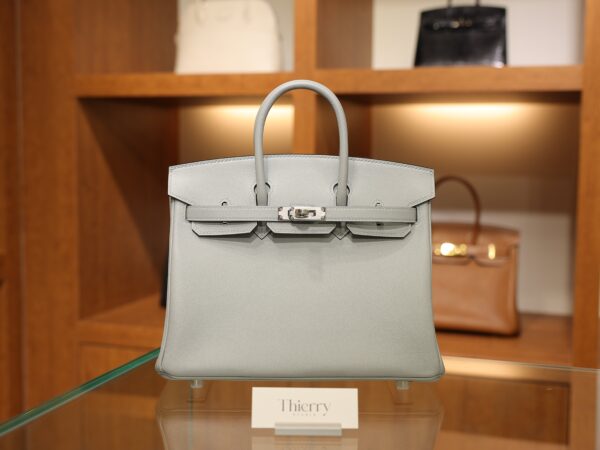 Birkin 25 Swift Bleu Glacier PHW
