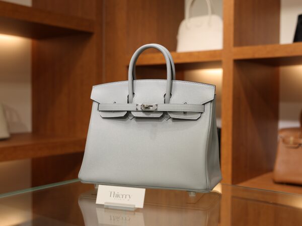 Birkin 25 Swift Bleu Glacier PHW