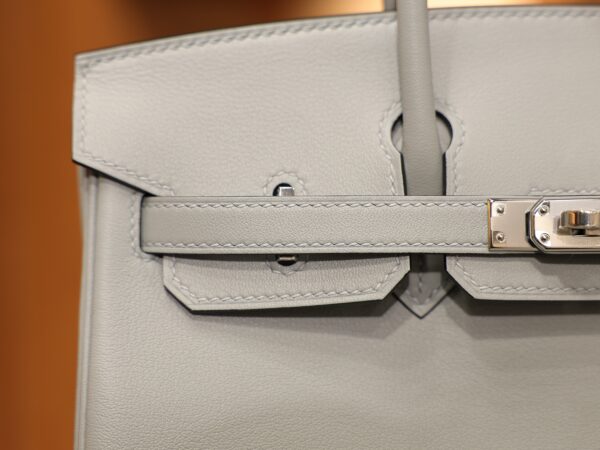 Birkin 25 Swift Bleu Glacier PHW