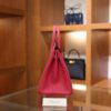 Birkin 25 Epsom Retourne Rose Tyrien PHW