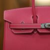 Birkin 25 Epsom Retourne Rose Tyrien PHW