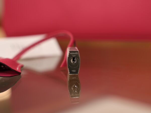 Birkin 25 Epsom Retourne Rose Tyrien PHW