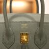 Birkin 25 Epsom Retourne Vert Amande GHW