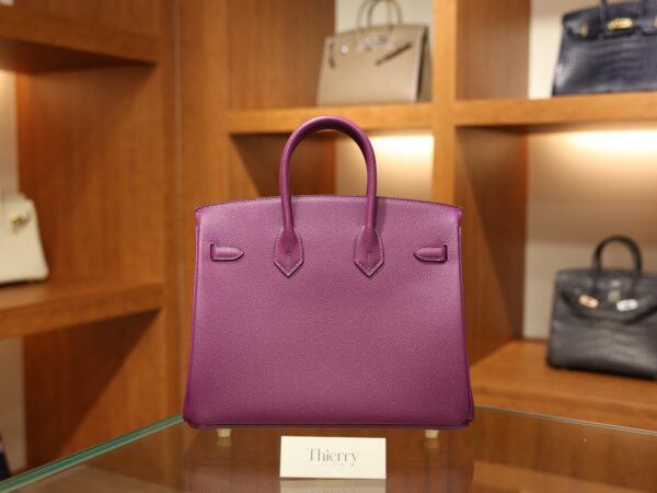 Birkin 25 Epsom Retourne Anemone GHW