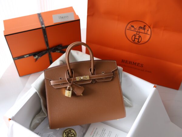 Birkin 25 Epsom Sellier Gold GHW
