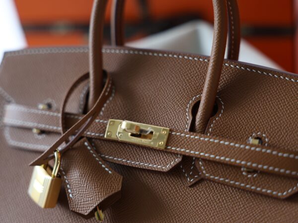Birkin 25 Epsom Sellier Gold GHW