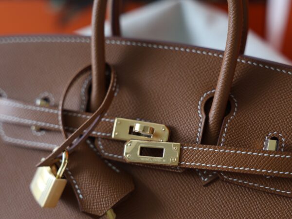 Birkin 25 Epsom Sellier Gold GHW