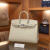 Birkin 25 Epsom Sellier Craie PHW