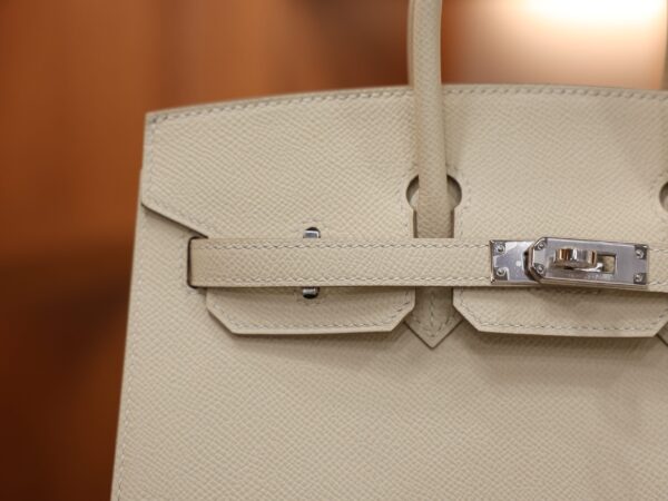 Birkin 25 Epsom Sellier Craie PHW