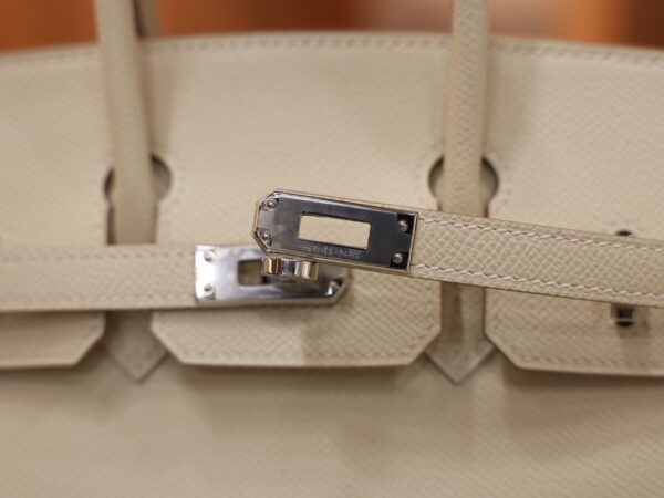Birkin 25 Epsom Sellier Craie PHW