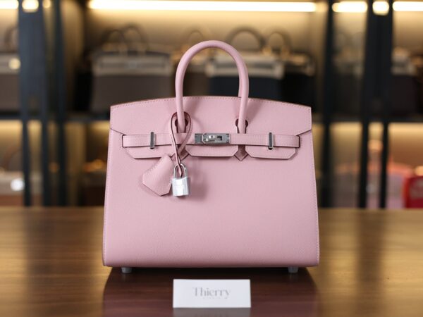 Birkin 25 Epsom Sellier Rose Sakura PHW
