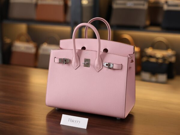 Birkin 25 Epsom Sellier Rose Sakura PHW