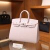 Birkin 25 Epsom Sellier Mauve Pale PHW