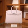 Birkin 25 Epsom Sellier Mauve Pale PHW