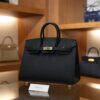 Birkin 25 Epsom Sellier Black GHW