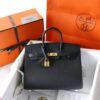 Birkin 25 Epsom Sellier Black GHW