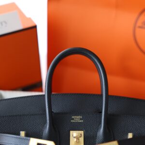 Birkin 25 Epsom Sellier Black GHW