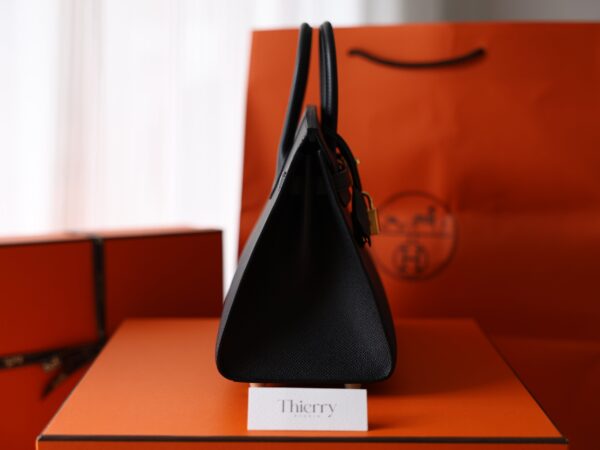 Birkin 25 Epsom Sellier Black GHW