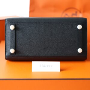 Birkin 25 Epsom Sellier Black GHW