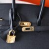 Birkin 25 Epsom Sellier Black GHW