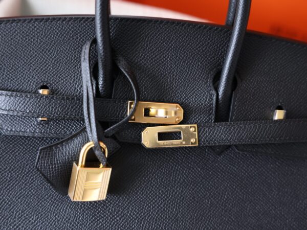 Birkin 25 Epsom Sellier Black GHW