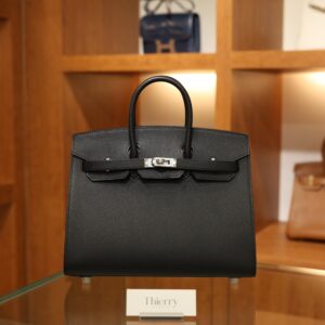 Birkin 25 Epsom Sellier Black PHW