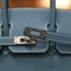 Birkin 25 Epsom Sellier Bleu Jean PHW