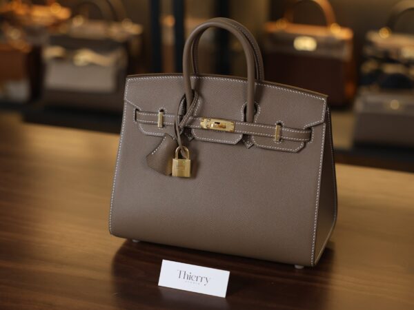 버킨 25 앱송 셀리에 에토프 금장 001_139A5109 Birkin 25 Epsom Sellier Etoupe GHW