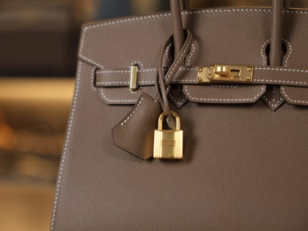 Birkin 25 Epsom Sellier Etoupe GHW