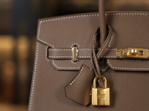 Birkin 25 Epsom Sellier Etoupe GHW