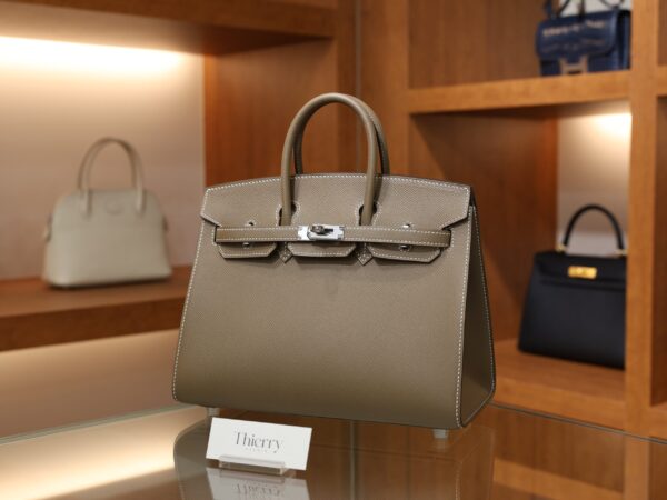 Birkin 25 Epsom Sellier Etoupe PHW