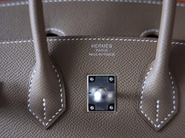 Birkin 25 Epsom Sellier Etoupe PHW