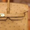 Birkin 25 Ostrich Chai GHW