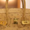 Birkin 25 Ostrich Chai GHW