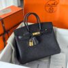 Birkin 25 Touch Matte Black GHW