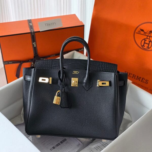 Birkin 25 Touch Matte Black GHW