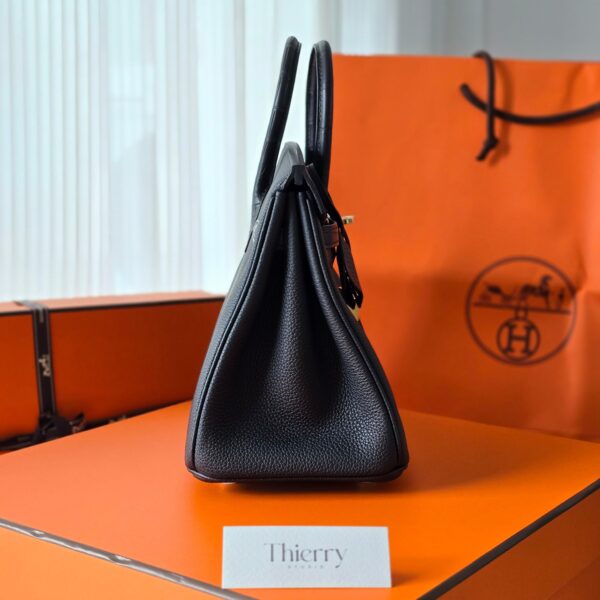 Birkin 25 Touch Matte Black GHW