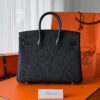 Birkin 25 Touch Matte Black GHW