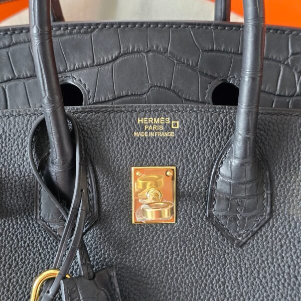 Birkin 25 Touch Matte Black GHW
