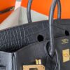 Birkin 25 Touch Matte Black GHW