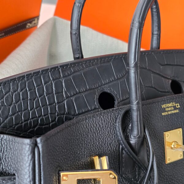 Birkin 25 Touch Matte Black GHW