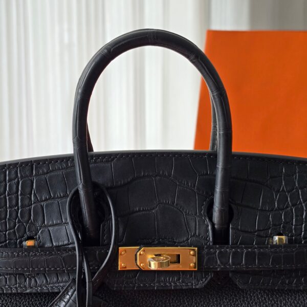 Birkin 25 Touch Matte Black GHW