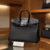 Birkin 25 Touch Matte Black PHW