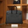 Birkin 25 Touch Matte Black PHW