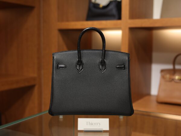 Birkin 25 Touch Matte Black PHW