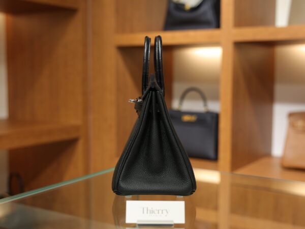Birkin 25 Touch Matte Black PHW