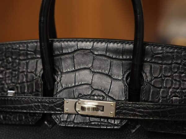 Birkin 25 Touch Matte Black PHW